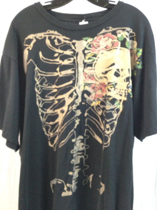 Ed Hardy Skeletal Graphic T-Shirt