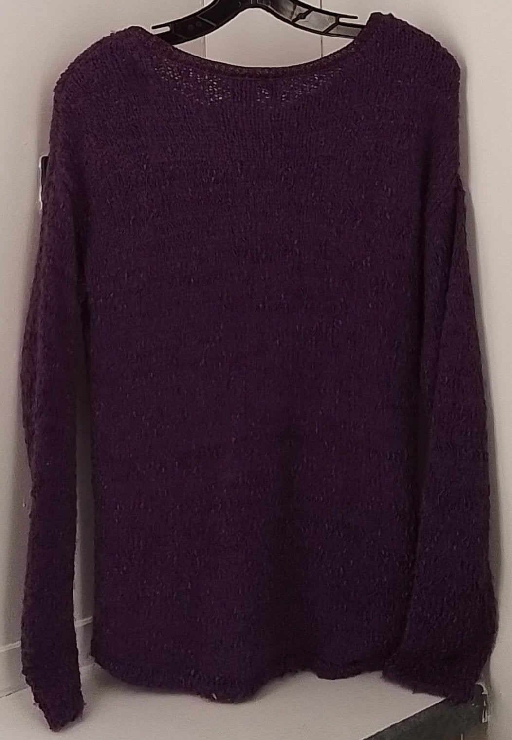 New Directions Petite Purple Sweater