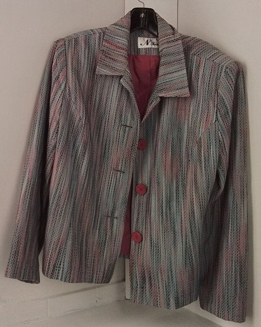 N Touch Patterned Women's Blazer