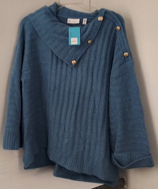 Rafaella Women's Blue Sweater