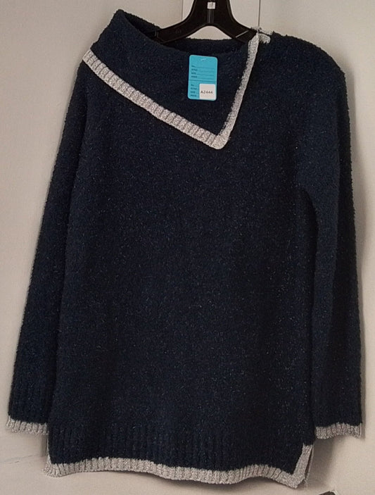 Crown & Ivy Blue Sparkly Sweater