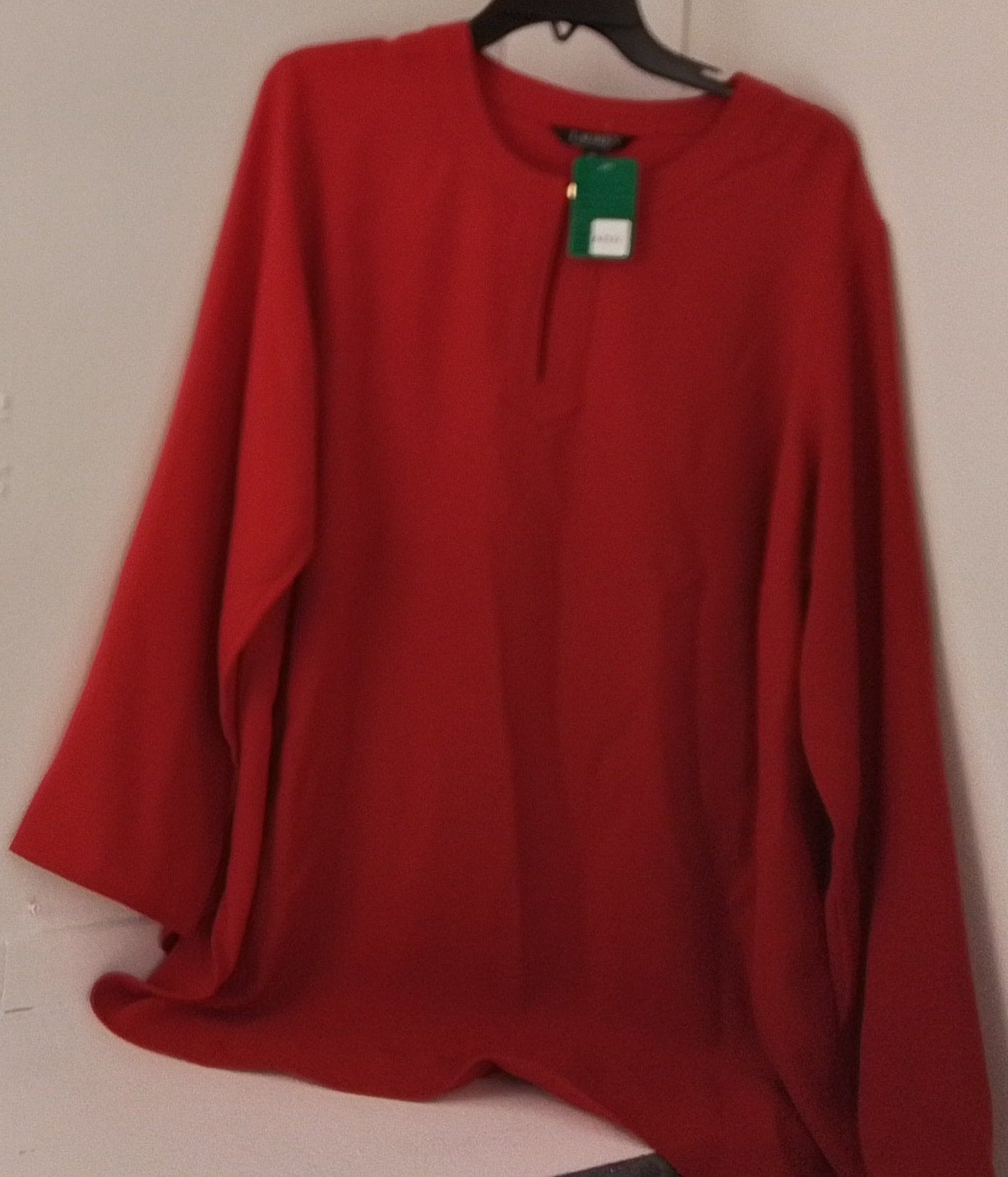 Ralph Lauren Red Long Sleeve Shirt