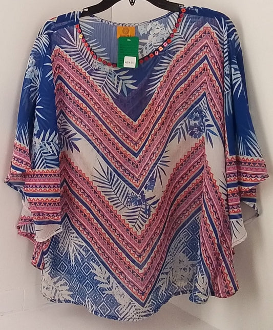 Ruby Rd. Tropical Blouse