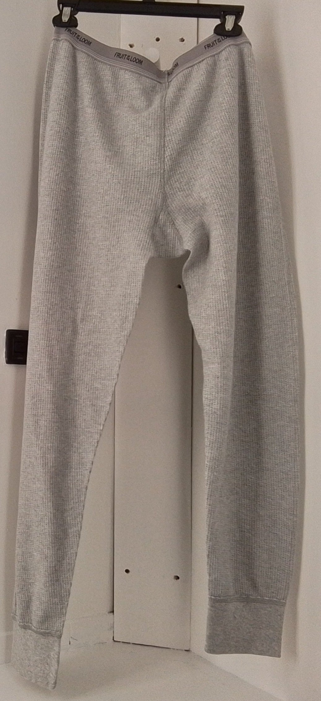 Fruit of the Loom Grey Thermal Bottom