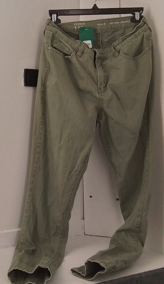 Crown & Ivy Green Pants