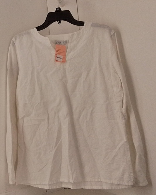 Casual Corner Annex White Blouse