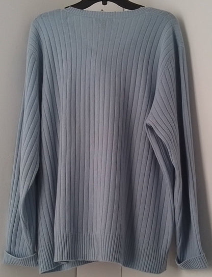 Lands' End Light Blue Sweater