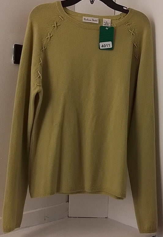 Madison Studio Women's Green Long Sleeve Shirt