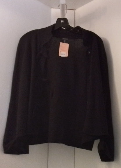 Madison Black Button Up Sweater