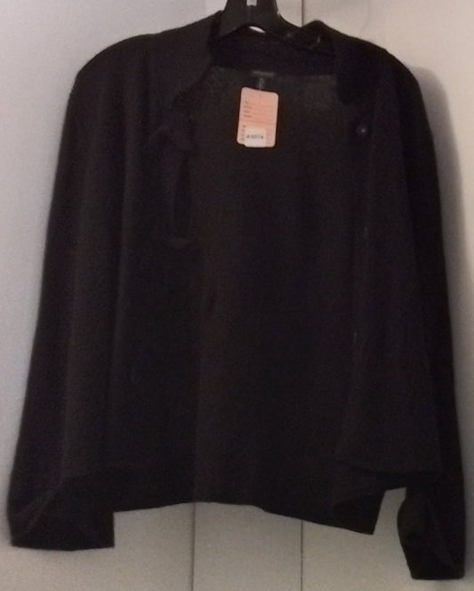 Madison Black Button Up Sweater