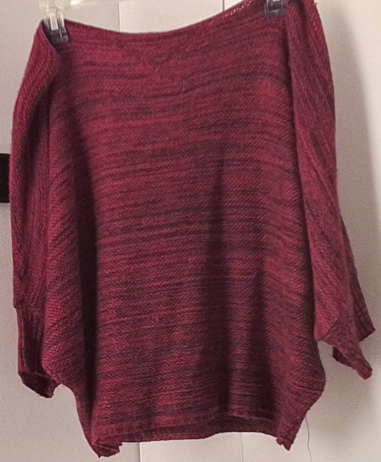 New Directions Pink and Black Sweater