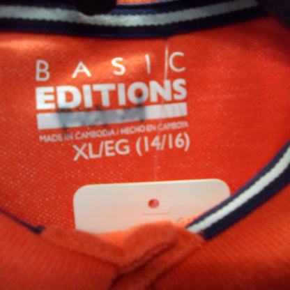 Basic Editions Orange Polo