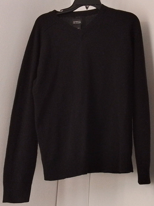 George Men's Black Sweater