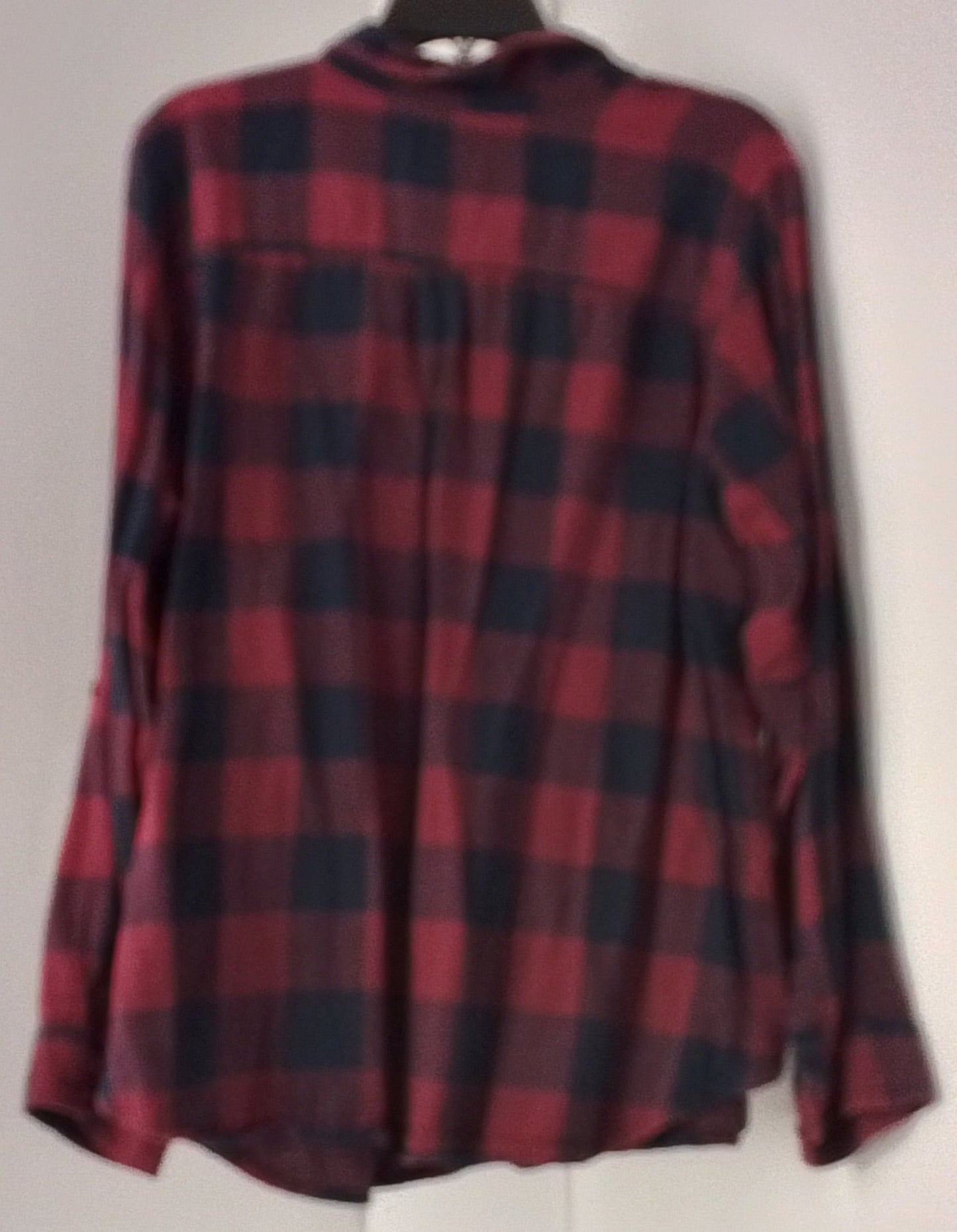 Laura Scott Flannel Button-Down Shirt