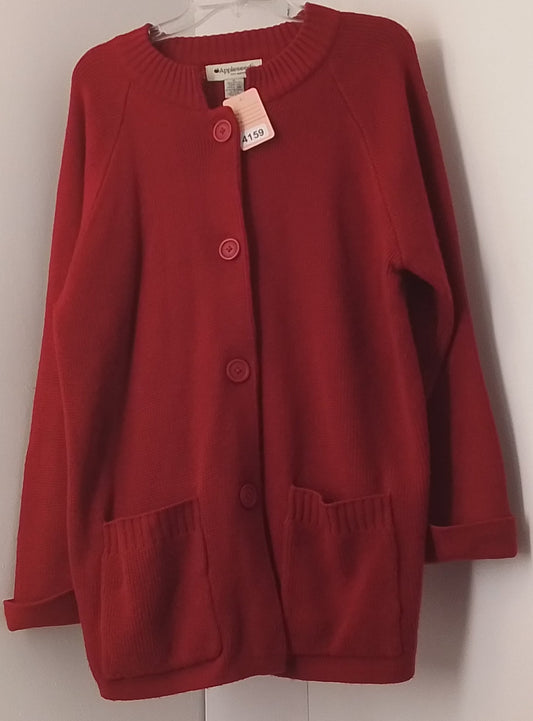 Appleseed's Women's Red Sweater