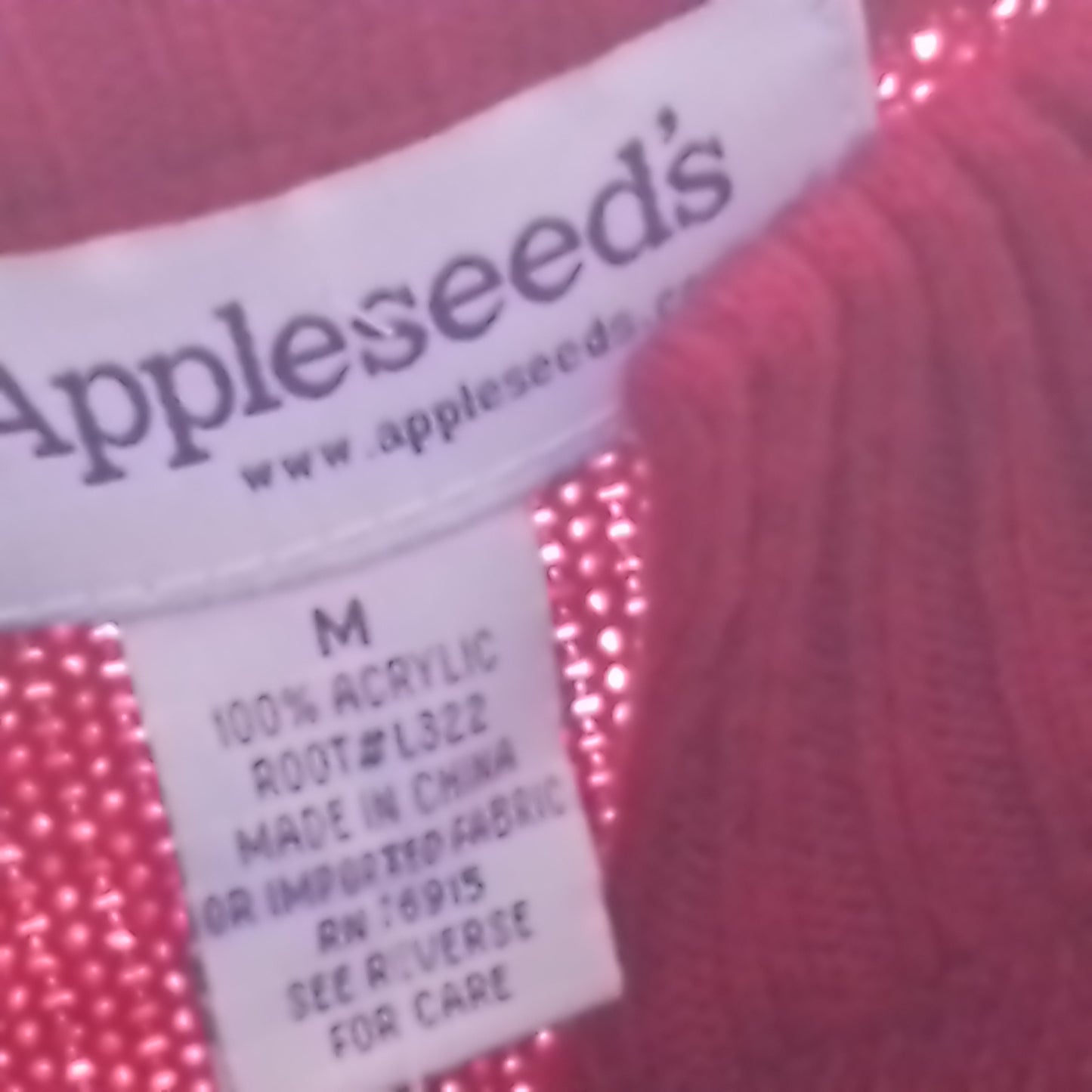 Appleseed's Women's Red Sweater