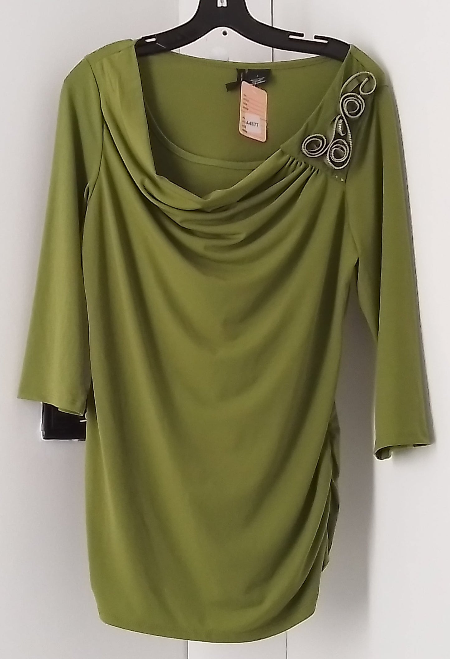 New Directions Women Green Blouse