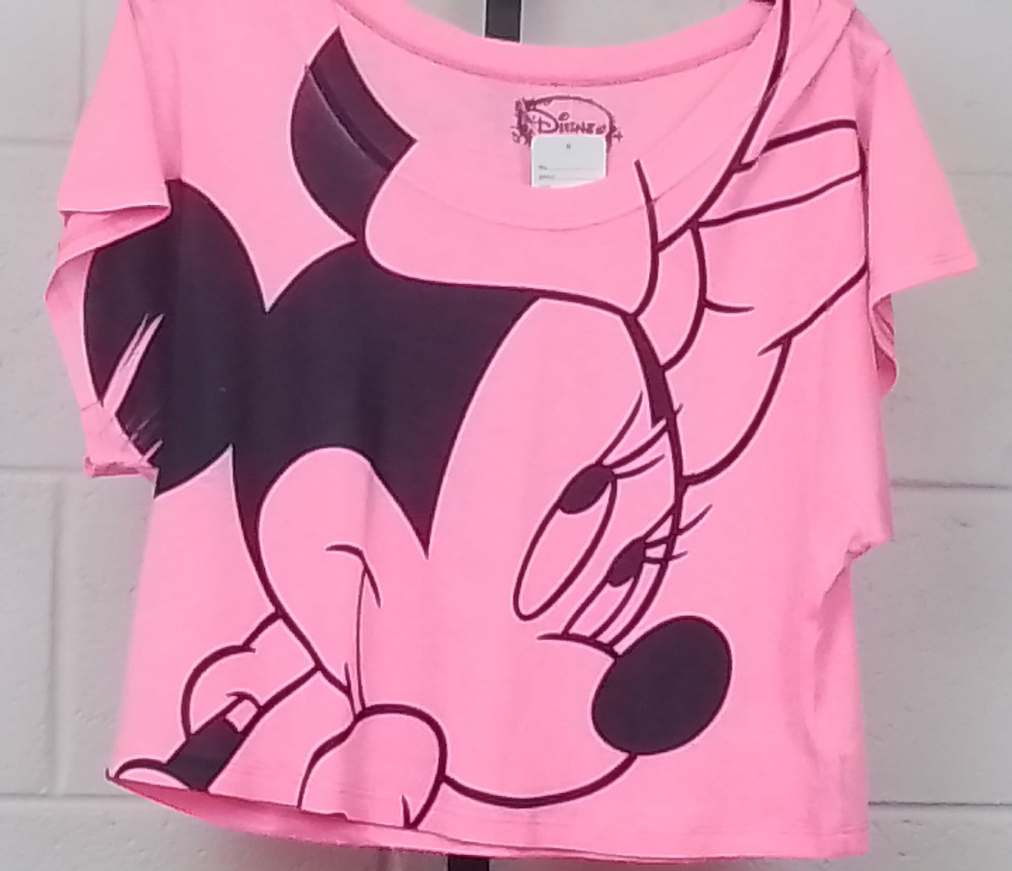 Disney Pink Minnie Mouse Short Sleeve Shirt