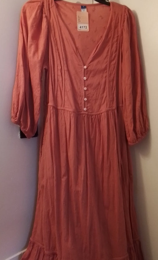 Old Navy Women's Orange Dress