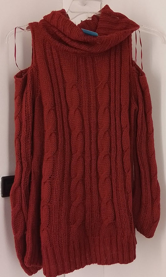 Self Esteem Women's Red Sweater