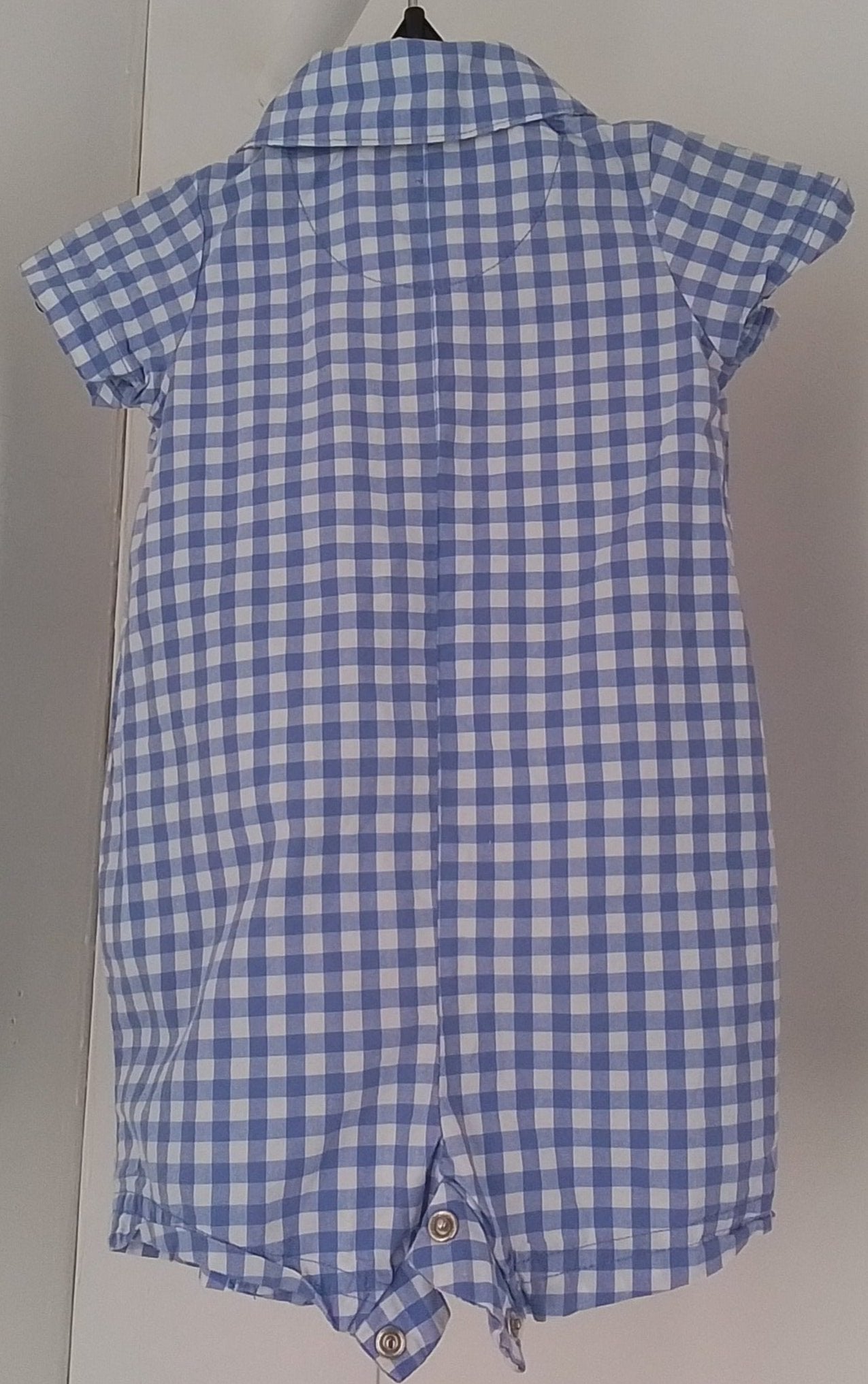 Just One You By Carters Baby's 6M Blue Plaid Jumper