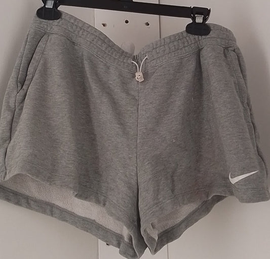 Nike Women's Grey Sweat Shorts