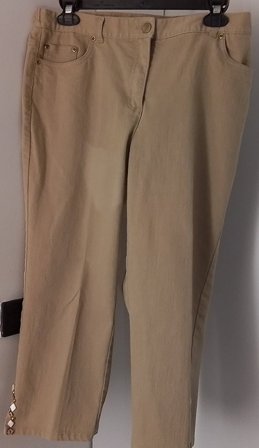 Ruby Rd Khaki Women's Pants