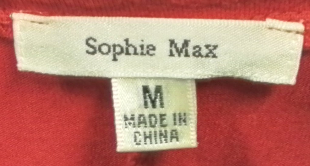 Sophie Max Women's Red Shirt