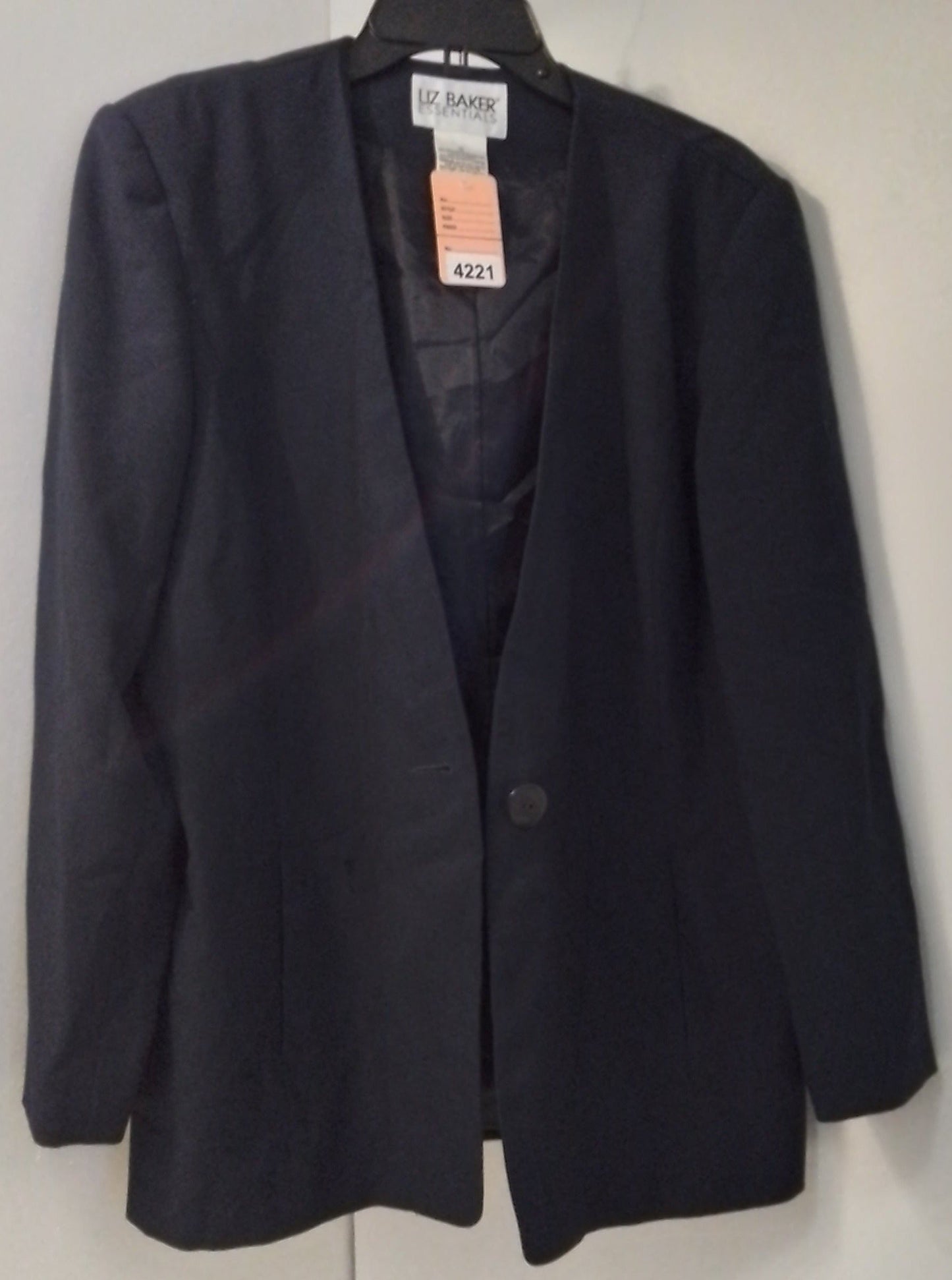 Liz Baker Women's Navy Blue Blazer