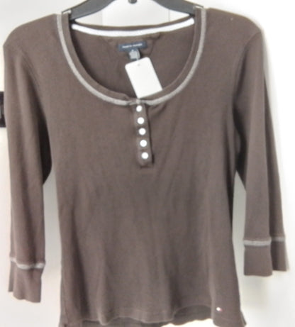 Tommy Hilfiger Women's Brown Shirt