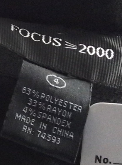 Focus 2000 Women's Black Pants
