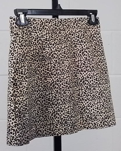 Forever 21 Leopard Patterned Mini-Skirt